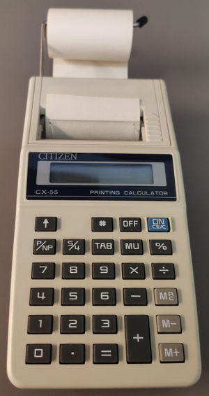 Citizen CX-55 Tischrechner