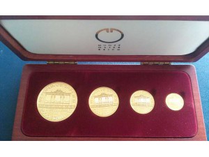 Wiener Philharmoniker Goldmünzen Set Schilling