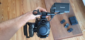 Panasonic Au-Eva1 35 mount EF Kamera