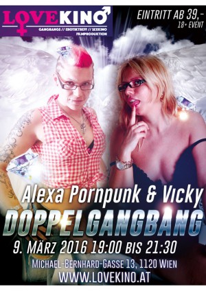 Doppelgangbang mit "Alexa Pornpunk" & "Vicky"