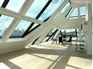 DG-Luxus-PENTHOUSE mit 45m² Freifläche, Pool am Dach und Stellplatz!!!