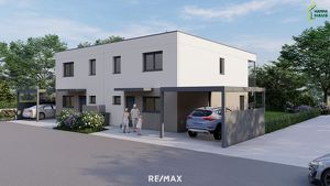 Draßburg: "Das Regenerationshaus" - Doppelhaushälfte mit eigenem Garten - Top 1 -Neubauprojekt