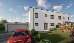 Doppelhaushälfte mit 110m² WNFL in Strasshof/Bezirk Gänserndorf zu kaufen *NEUBAU*