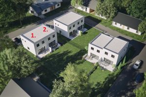 Charmante Doppelhaushälften in komplett neuer Wohnsiedlung zur Miete