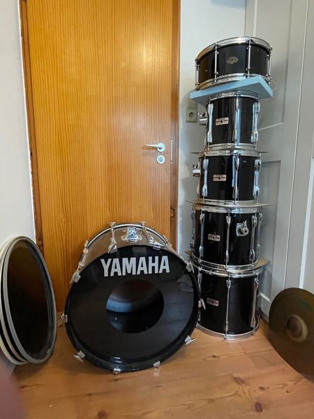 Drumset Yamaha, Joe Montineri Custom Snare + Sabian