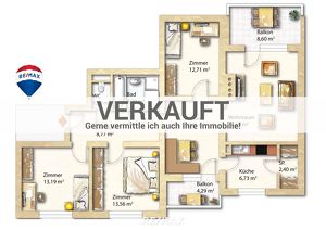 Geräumige Wohnung mit 3 Schlafzimmer im 3 Stock in  Leibnitz/Linden