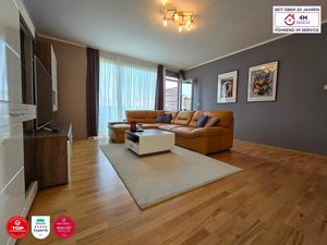 *NEU* Lichtdurchflutete 79m2 - 3 Zimmer Dachgeschosswohnung ++ 60m2 Dachterasse  ++3 zusätzliche Balkone ++ Autoabstellplatz in 2345 Brunn am Gebirge