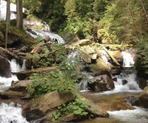 Wasserfall der Weissen Sulm in Wielfresen