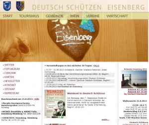 Tourismusinformation Deutsch Schützen - Eisenberg