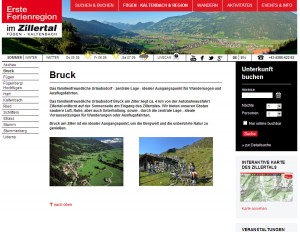 Bruck am Ziller - Erste Ferienregion im Zillertal