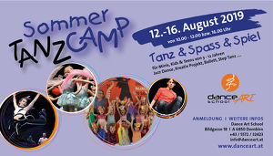 Sommer TanzCamp für Kinder & Teens
