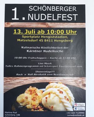 1. Schönberger Nudelfest