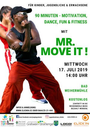 Fun, Dance & Fitness mit Mr. Move it!
