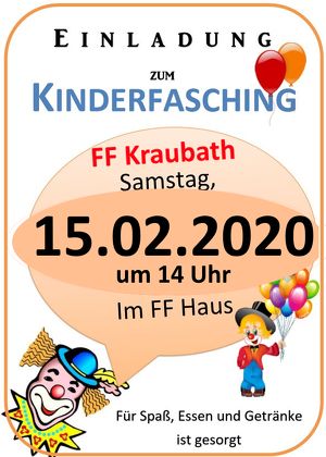 Kinderfasching FF Kraubath